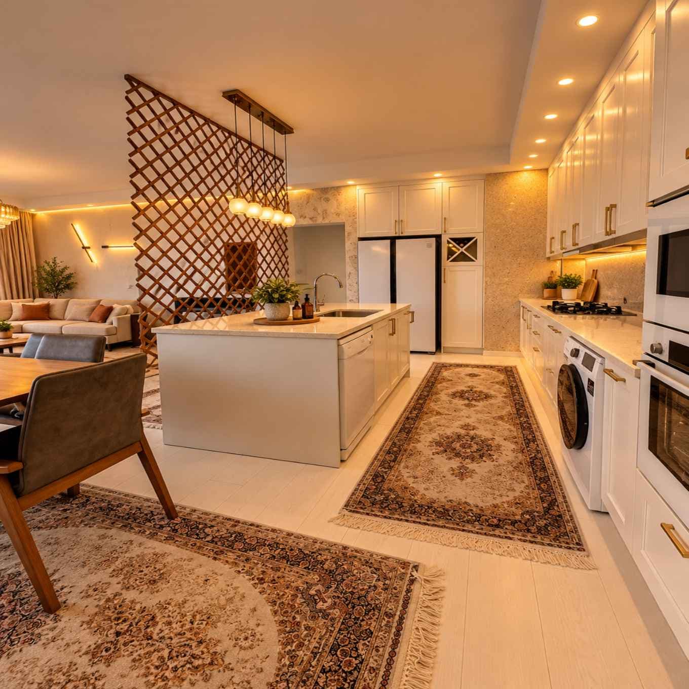 Long Beach Caesar Resort'ta Satılık 210 m² Geniş Teraslı Daire in Trikomo